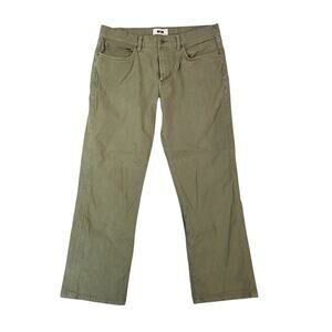 Joseph Abound jeans men's 36x30 regular fit straight Green Stretch denim pants